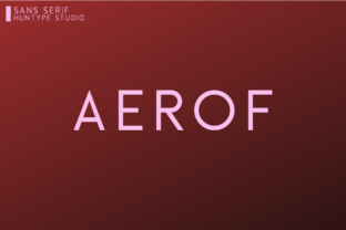 Aerof: A Clean Font for Clear Campaigns