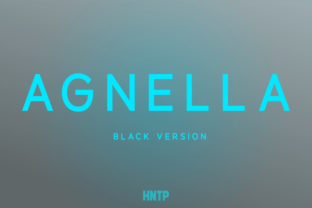 Agnella Black Font for Editorial Design