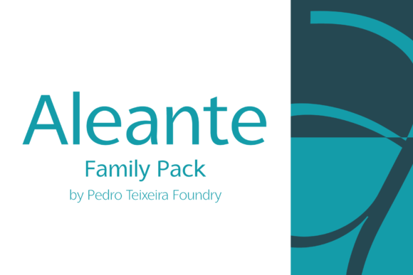 Aleante Font: A Modern Typeface for Polished Digital Design