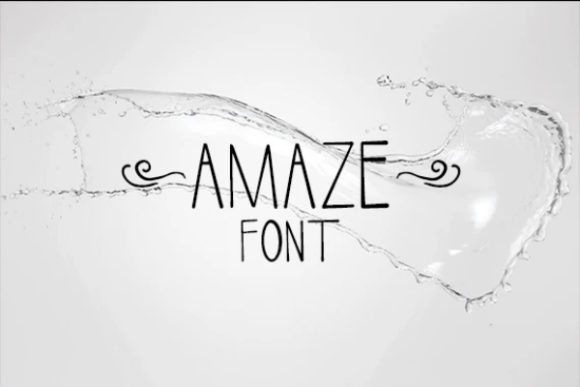 Amaze Font: Modern Typography for Publishing