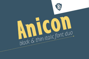 Anicon: A Premium Sans Serif Font