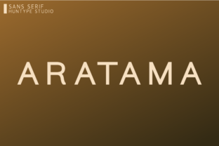 Aratama Font: Elegant Sans Serif for Crafts