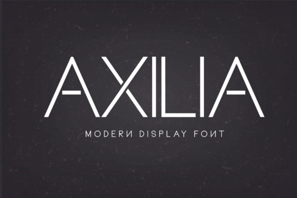 Axilia: A Clean Sans Serif for Campaigns