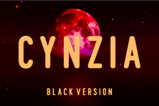 Cynzia Black: A Modern Font for Elegant Design
