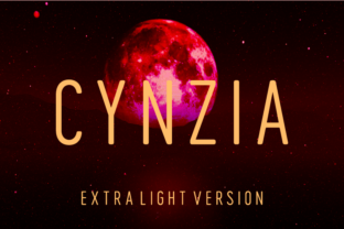 Cynzia Extra Light: A Modern Font for Creative Projects