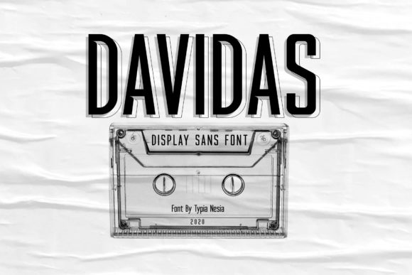Davidas Font for Professional Branding