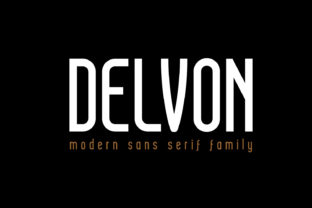 Delvon: A Clean Sans Serif for Editorial Design