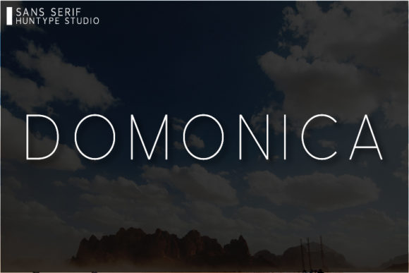 Domonica: A Clean Font for Business Branding