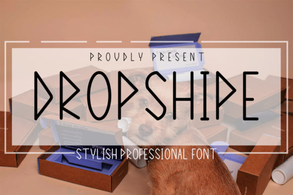 Dropshipe Font: A Modern Sans Serif for Editorial Design