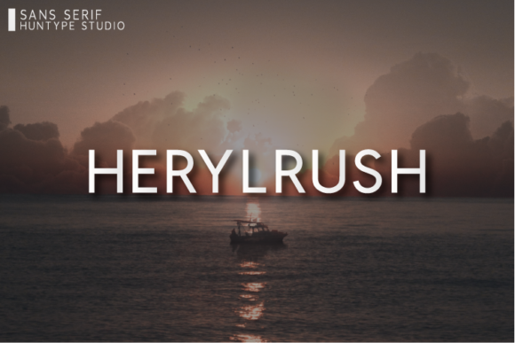 Herylrush: A Modern Font for Creative Campaigns