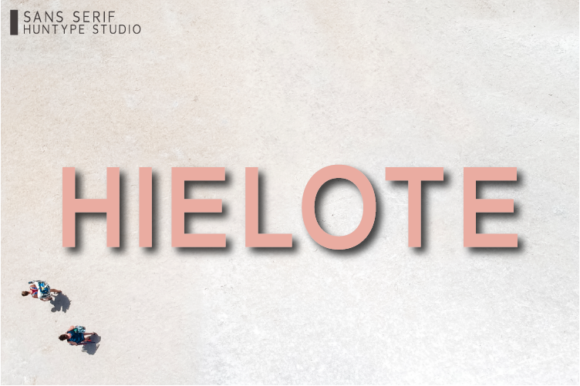 Hielote: A Font for Business Style