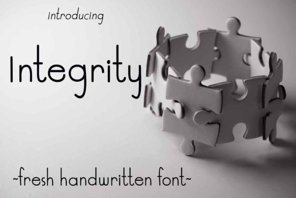 Integrity Font: Clarity and Style for Stronger Campaigns