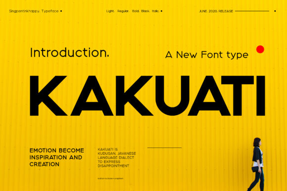 Kakuati: A Modern Sans Serif for Web Design