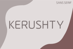 Kerushty: A Timeless Sans Serif Font