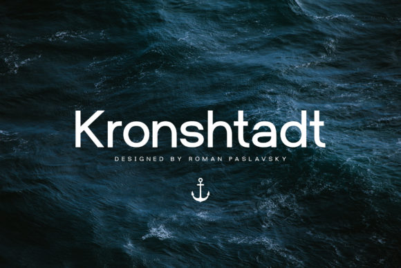 Kronshtadt: A Clean Sans Serif Typeface for Modern Web Design