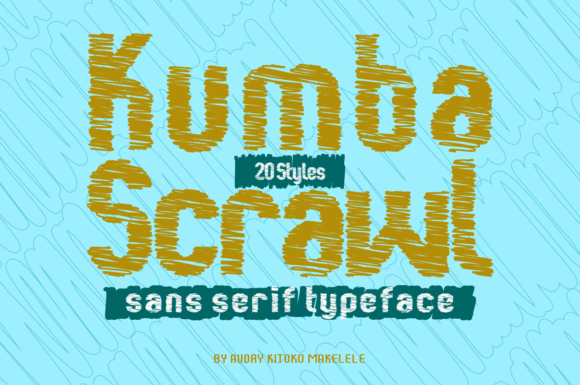 Kumba Scrawl: A Quirky Sans Serif Font