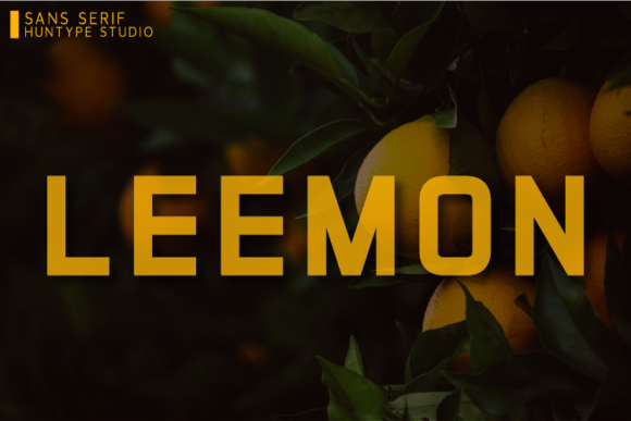 Leemon: A Clean, Casual Font for Makers