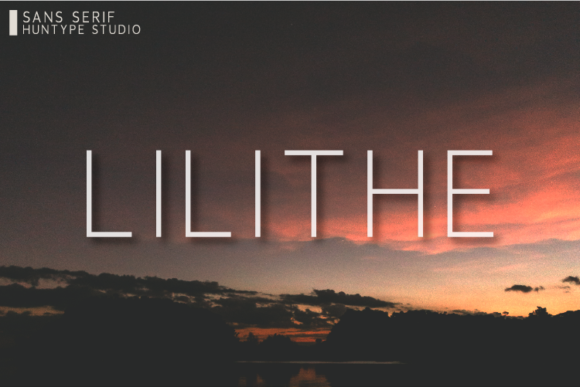 Lilithe: A Clean Sans Serif for Campaigns