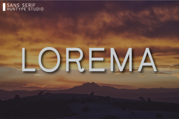 Lorema: A Font for Clear Campaigns