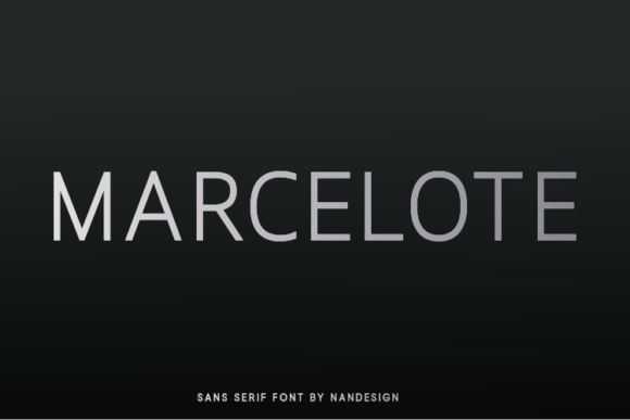 Marcelote: A Font for Business Brilliance