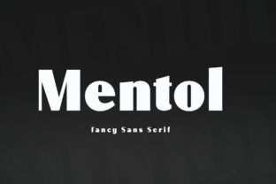 Mentol: A Clean Sans Serif for Campaigns