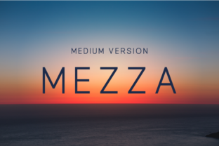 Mezza Medium: A Timeless Font for Makers