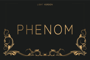 Phenom Light: A Font for Creative Makers