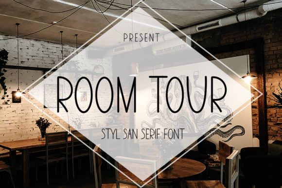 Room Tour: A Versatile Sans Serif Typeface for Modern Branding