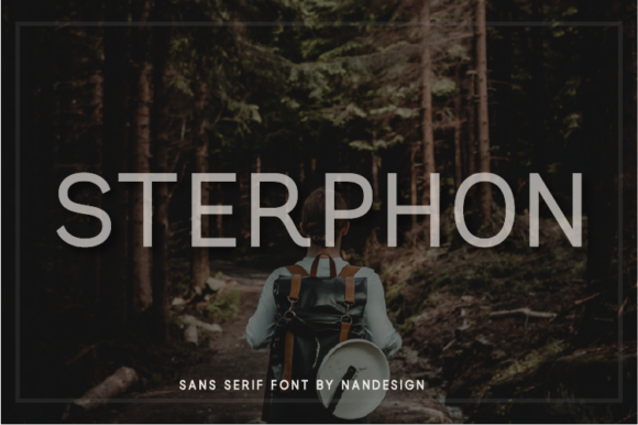 Sterphon: A Bold Sans Serif for Digital Marketing