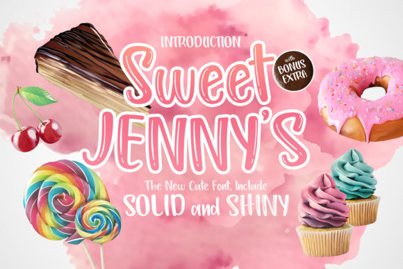 Sweet Jenny s: A Sweet Sans Serif for Creative Projects