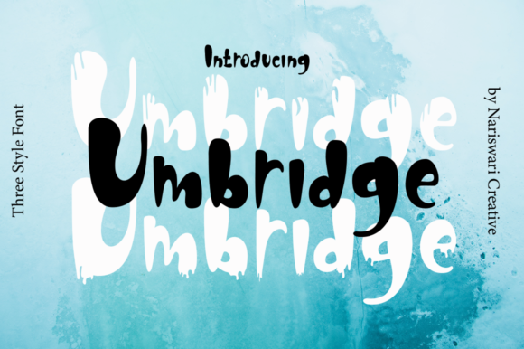 Umbridge: A Fun Font for Creative Branding