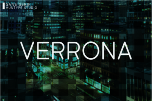 Verrona: A Sophisticated Sans Serif