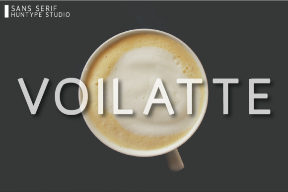 Voilatte: A Font for Modern Campaigns