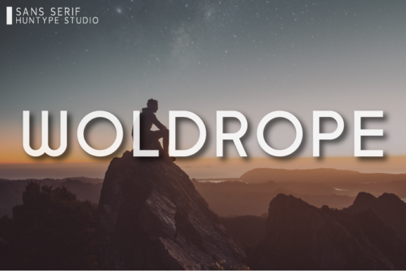 Woldrope: A Clean Sans Serif for Modern Design